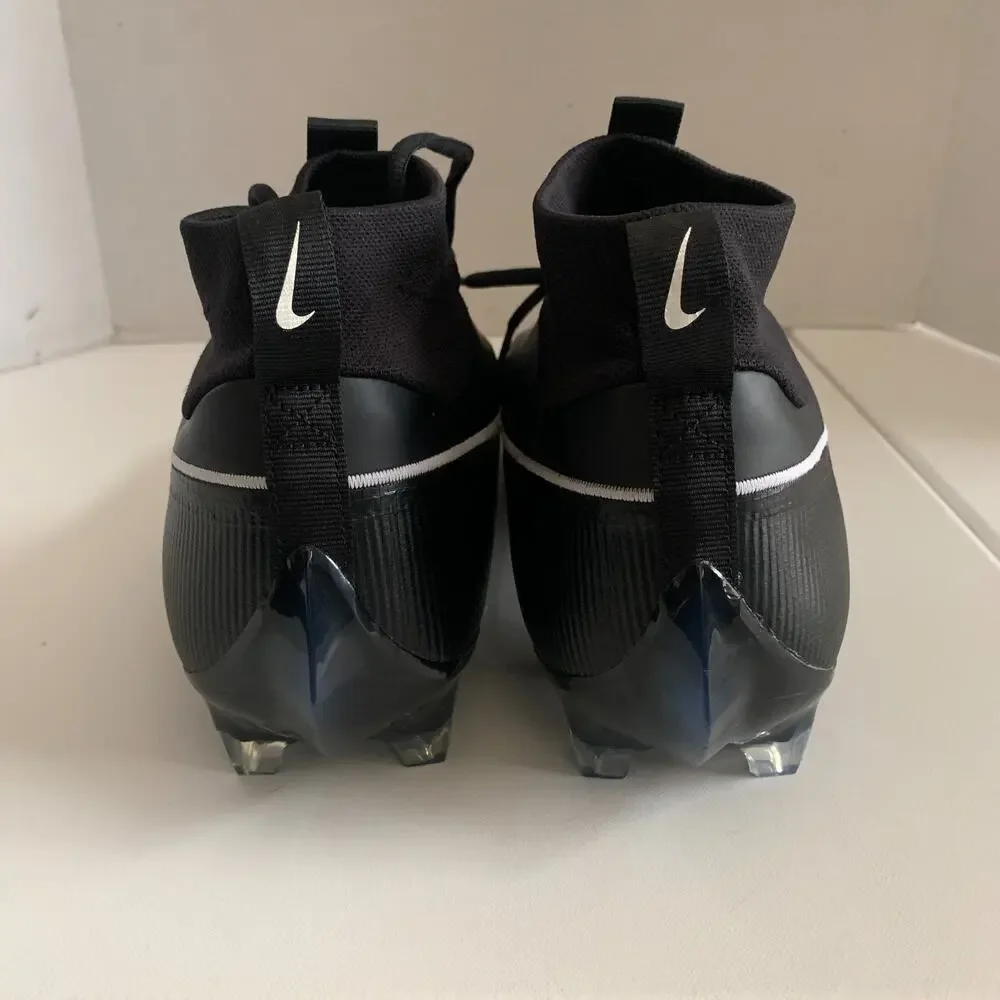 Nike Vapor Edge Pro 360 2 Mens Size 15 Wide Football Cleats FN7760-001 Black NEW